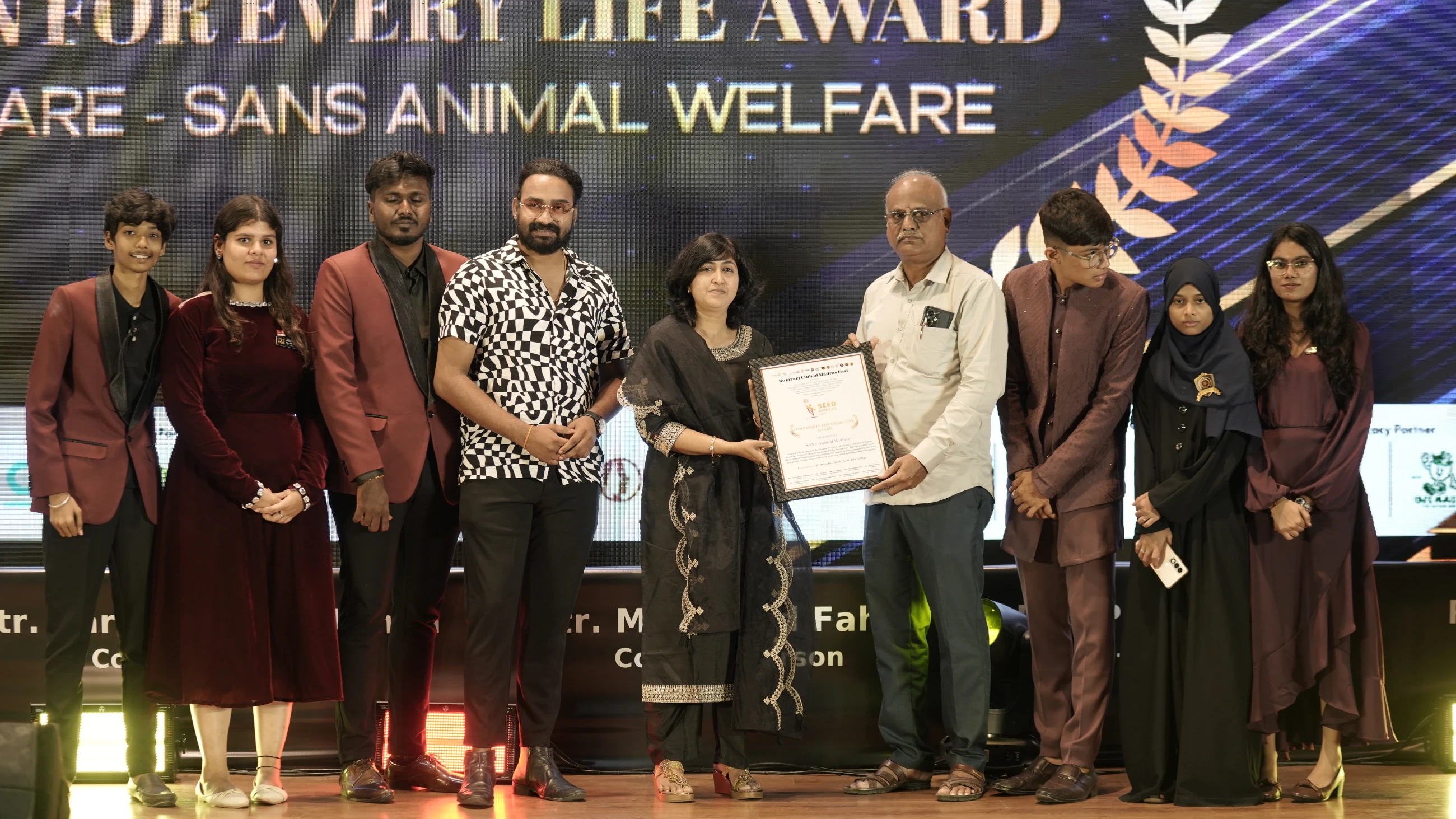 Rotaract club Seed awards 2025